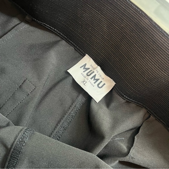 Show Me Your MuMu Women's XL Nashville Pull On Faux Leather Flare Pant High Rise - Picture 10 of 14